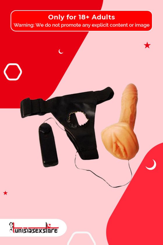 Strap On - Vibrating with Attached Vagina SO-005