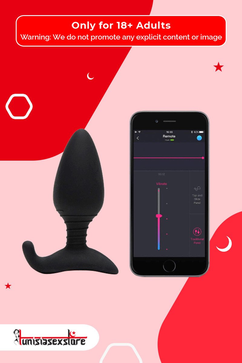 Lovense Hush App Controlled Vibrating Butt Plug (1.5 inch/1.75 inch) ACV-004