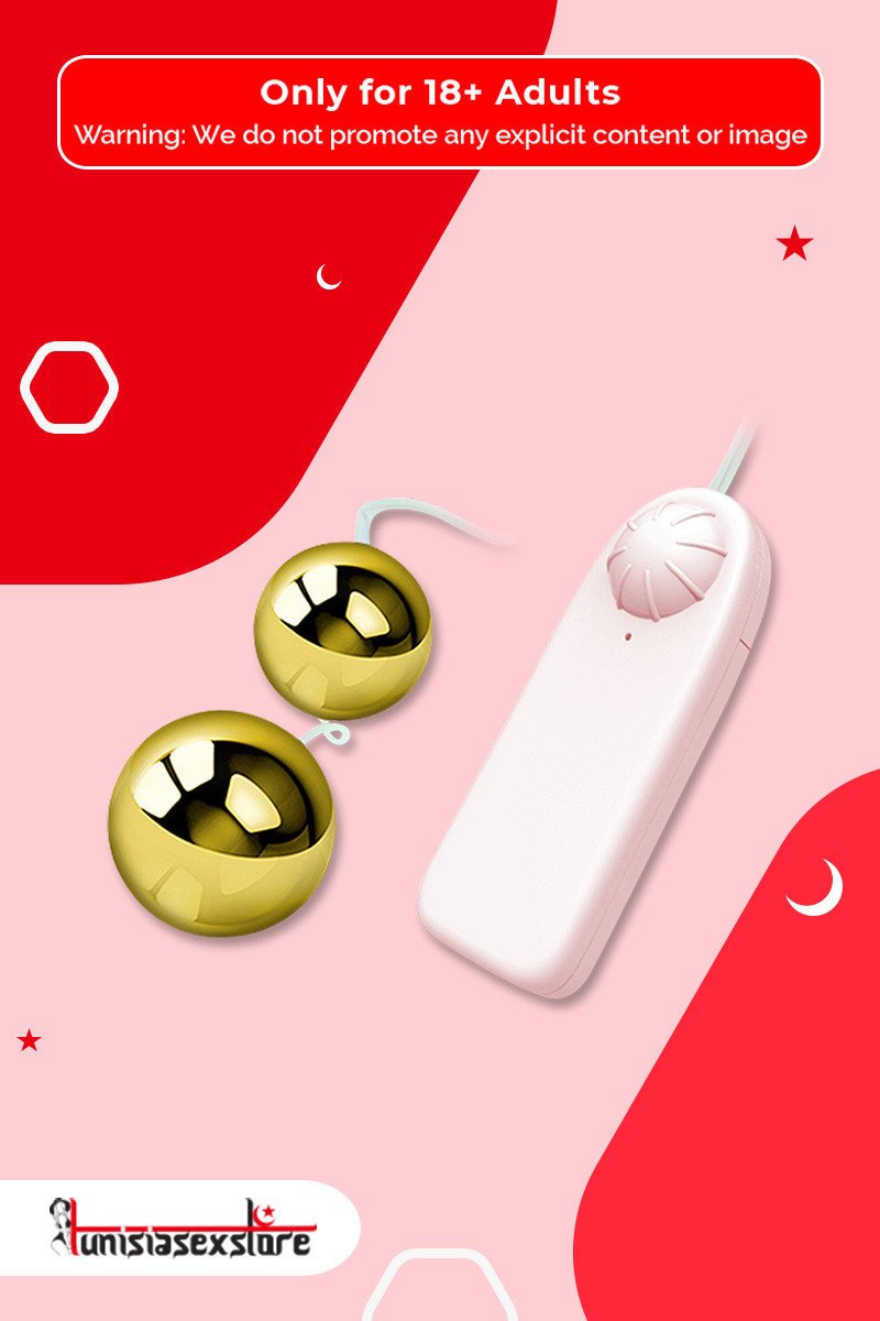 Multi Speed Golden Ben Wa Vibrating Balls Anal Vaginal BV-013