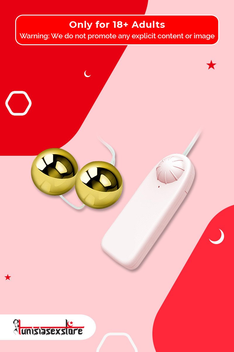 Multi Speed Golden Ben Wa Vibrating Balls Anal Vaginal BV-013