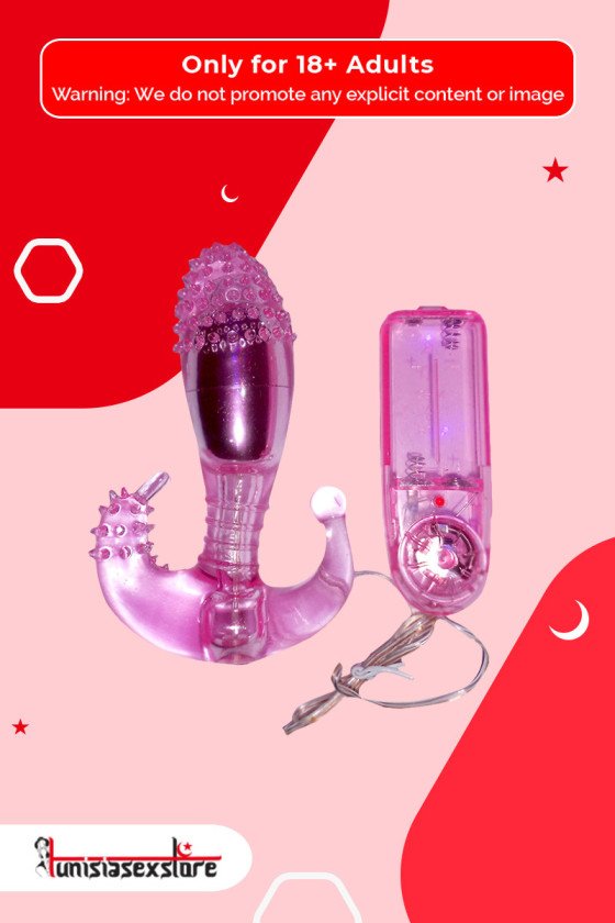 Triple Stimulatton Super Strong Soft Rabbit Vibrator RV-016